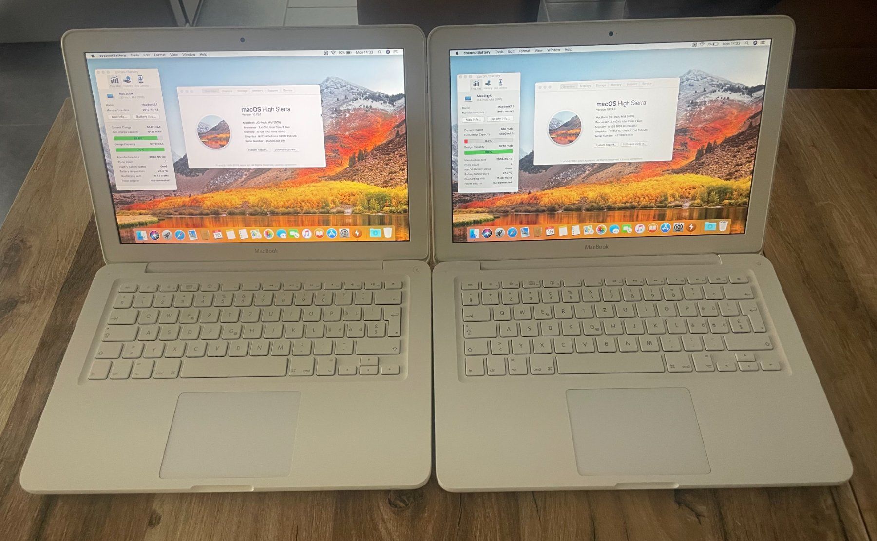 Apple Notebook: Lot 4x Macbook 2010 White – Usato da Dornach venduto da Garocle