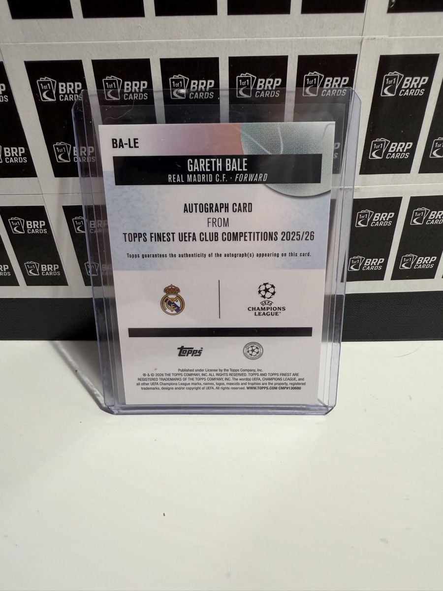 Topps Carte collezionabili: Topps Finest Gareth Bale Auto /75 – Nuovo (secondo la descrizione) da Mägenwil venduto da rap_7tw9 1