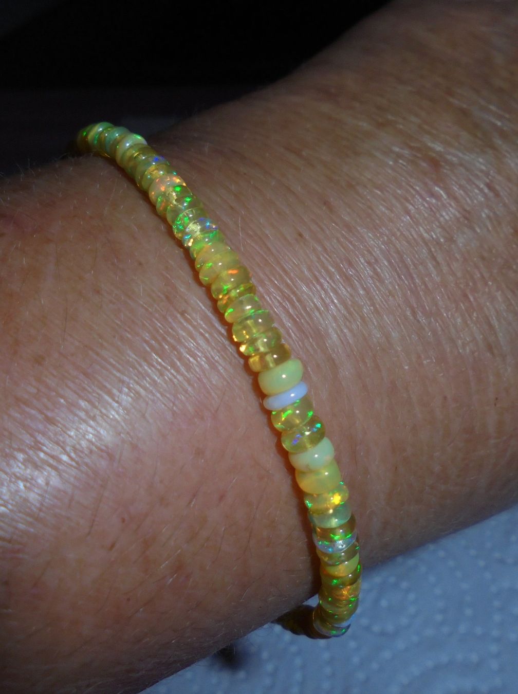Bracciali & Braccialetti: Echtschmuck: Welo-Opal Armband – Nuovo (secondo la descrizione) da Zuchwil venduto da maumauchi 5