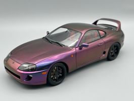Toyota Supra A80 Midnight-Purple Whelart 1:18 neu OVP
