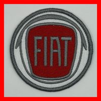 Fiat Aufnäher Badge Patch Flick Punto Abarth Panda Uno Auto