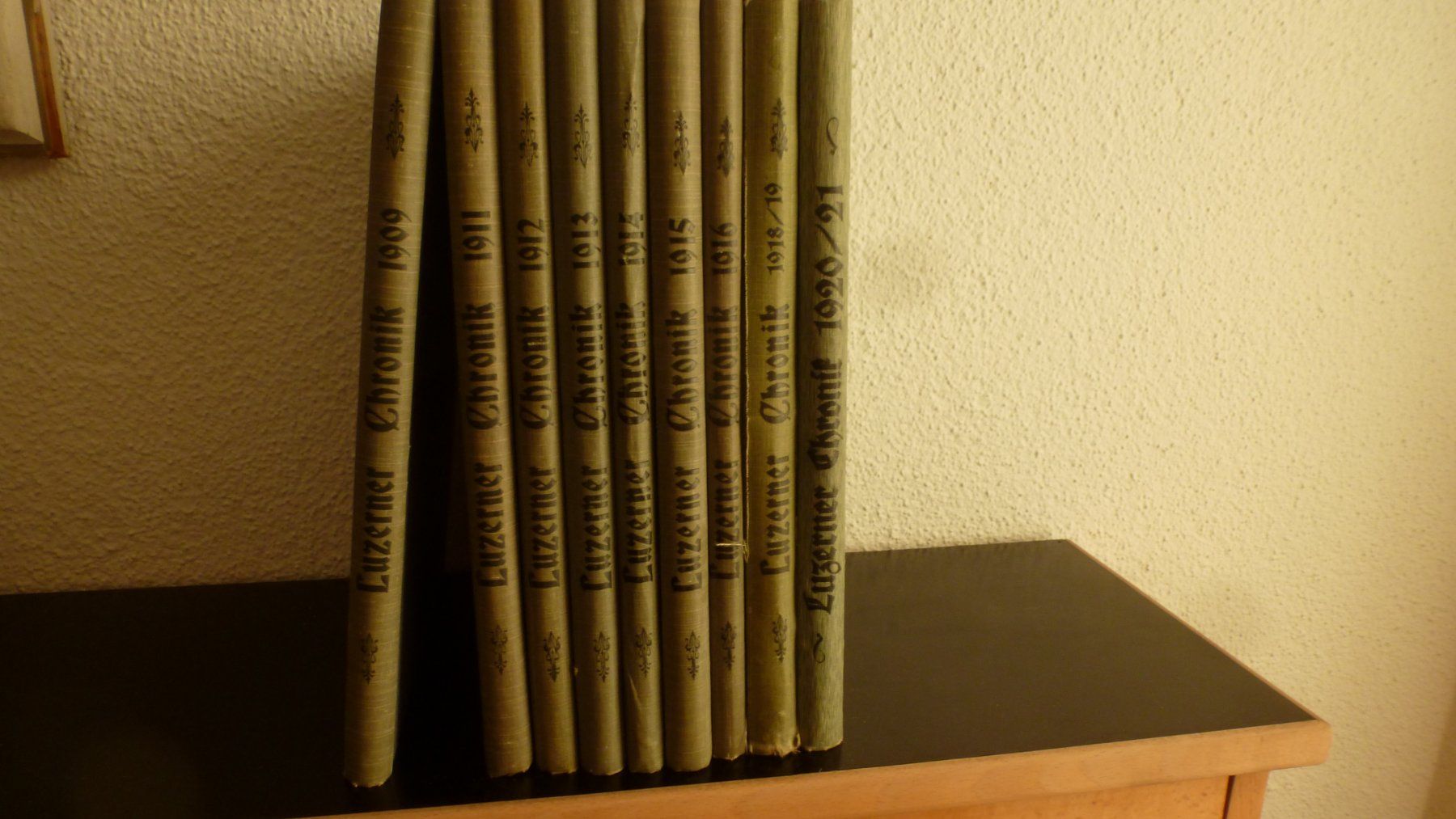 Libri: Luzerner Chronik (9Bände) – Usato da Sempach venduto da MBclk4.3 1