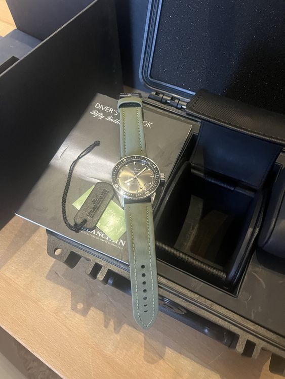 Blancpain Orologi: Blancpain Fifty Fathoms Automatik NP 10‘300 CHF – Usato da Bern venduto da Minok