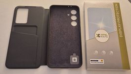 Case and screen protector for Samsung S24 FE