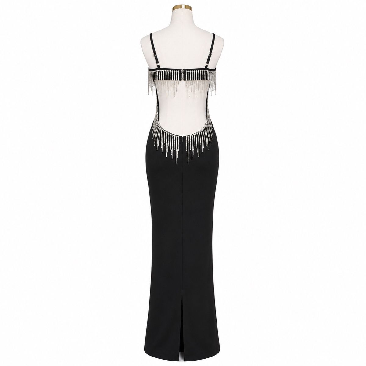 Kleider: Glamour Maxikleid mit Strassfransen – Neu (gemäss Beschreibung) aus Aarberg von LovelyThings_ 1