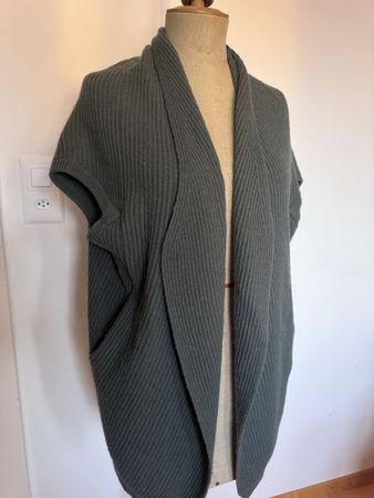 Hemisphere Strick-Kimono aus Kaschmir/Wolle, Grösse S
