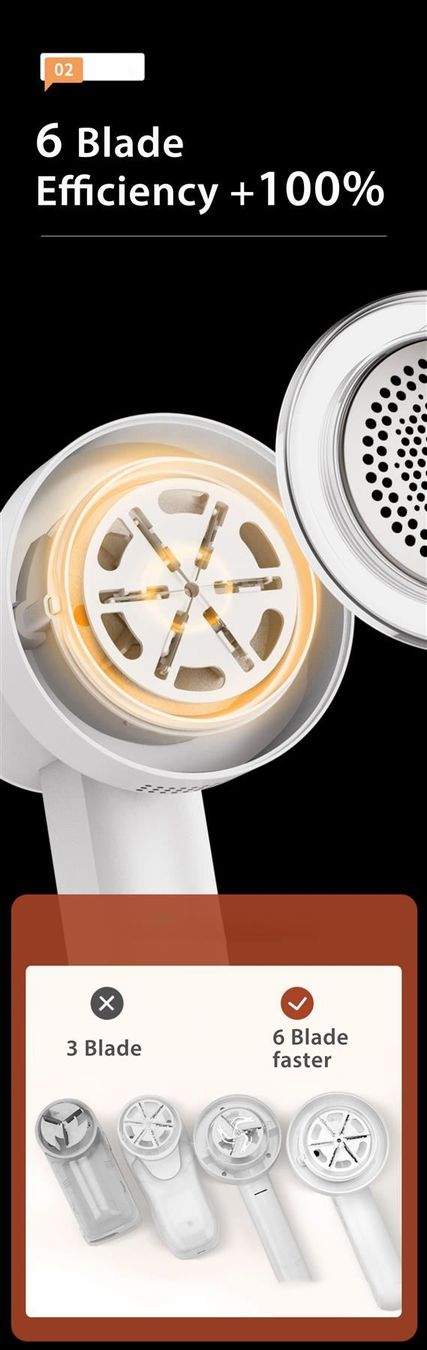 Rasierapparate & Rasierklingen: USB-C Fusselrasierer Elektrisch mit LED – Neu (gemäss Beschreibung) aus Thun von Top32 7