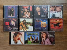 11 Filmmusik-CD's