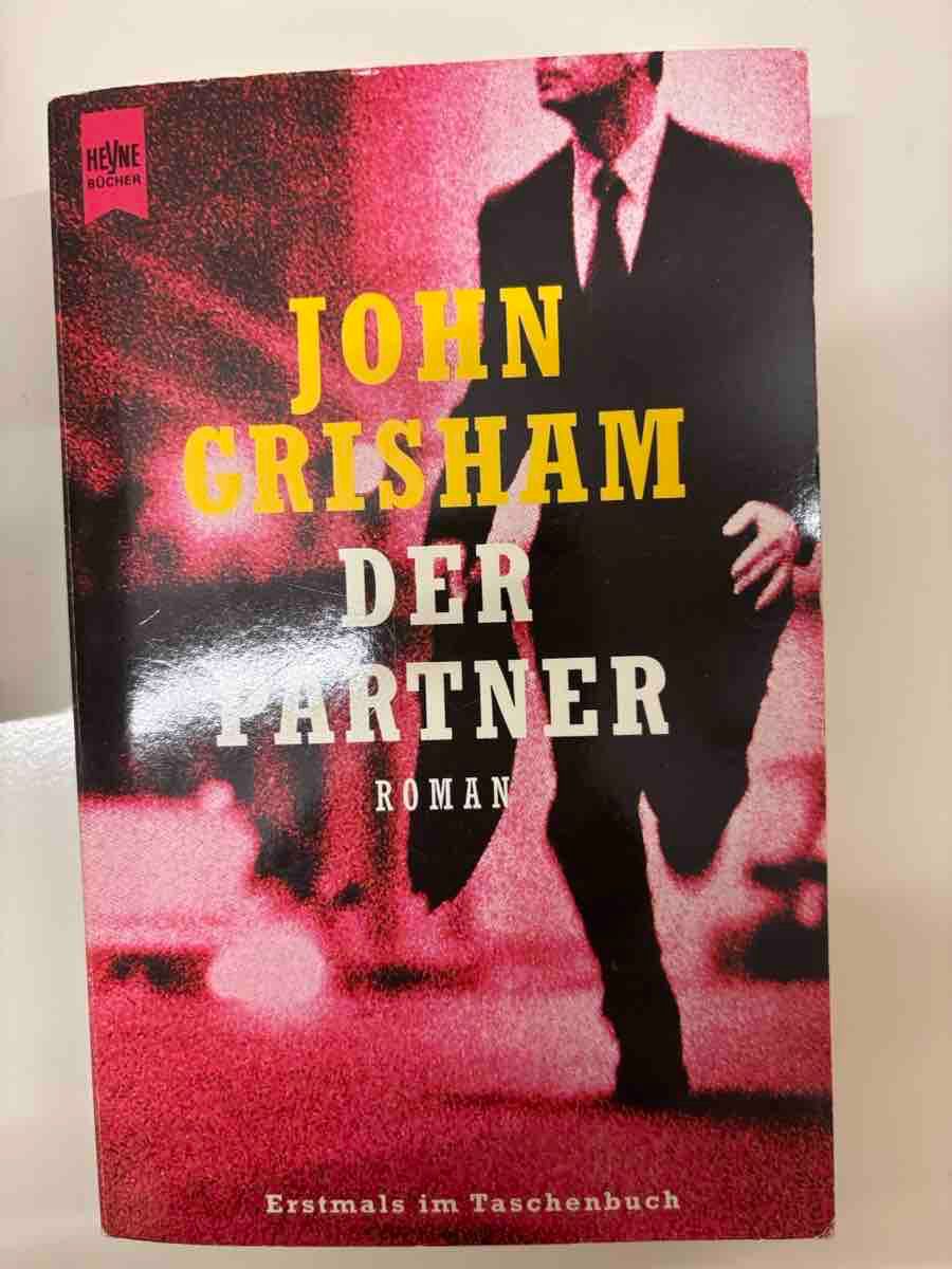 Libri: Roman Der Partner von John Grisham – Usato da Zürich venduto da Claudchen