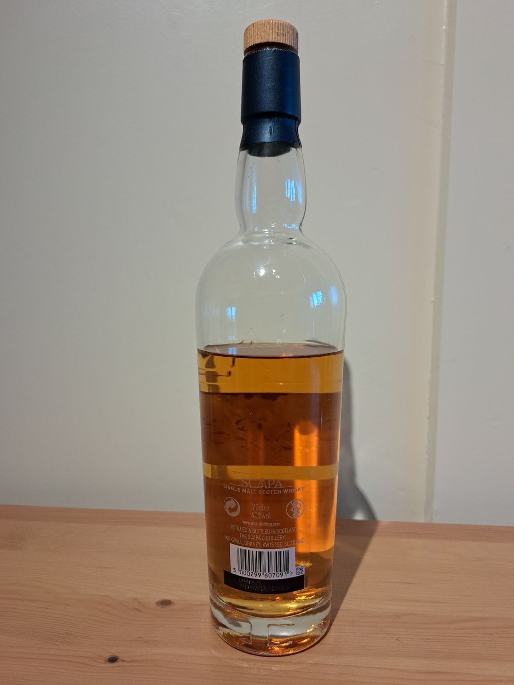 Scapa Bevande alcoliche: SCAPA Skiren Batch SK16 offene Flasche – Usato da Brittnau venduto da Prorex 2