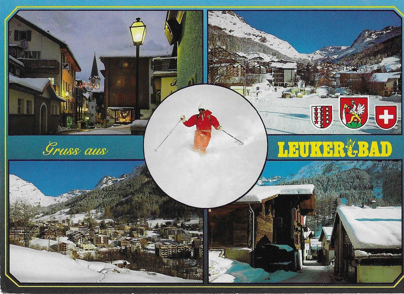 Cartoline postali: Leukerbad-Loèche les Bains VS – Usato da Rothrist venduto da Stranglehold