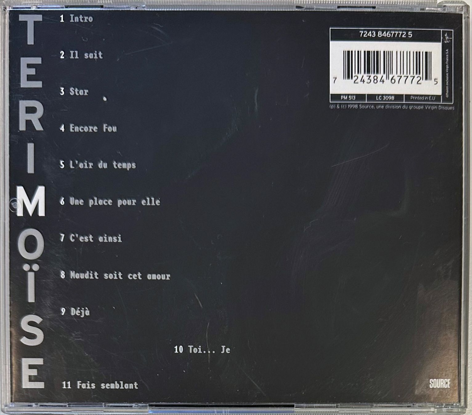 CD: Teri Moïse – Teri Moïse – Usato da Martigny venduto da jereq 1