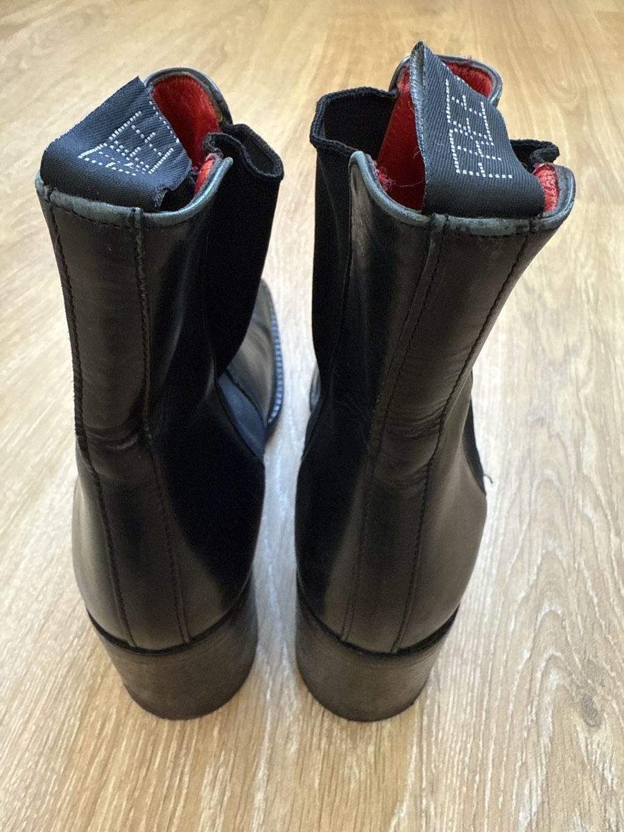 Damenschuhe: Bottines à talons noir cuir Freelance, p.36 – Gebraucht aus Tavannes von Thriftshop 4