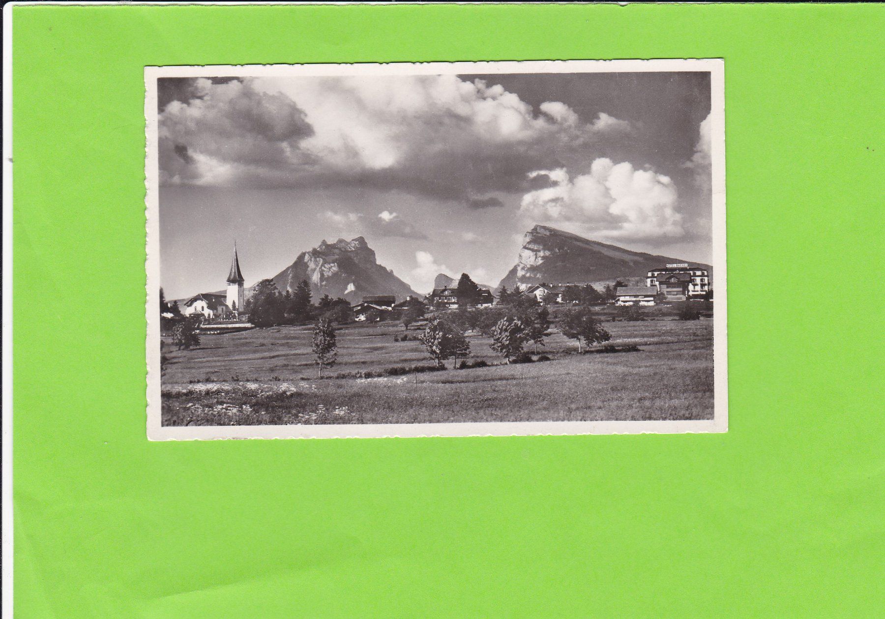 Cartoline postali: Aus Aeschi-Sommerwolken--Feldpost – Usato da St. Peterzell venduto da neckertal