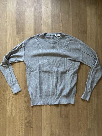 NAF NAF Pullover grau