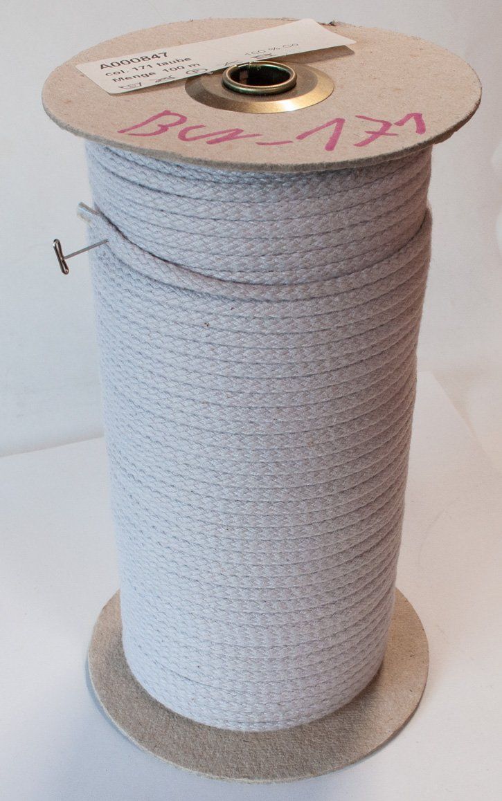 Nastri decorativi: 5 mm Baumwollkordel Hellgrau 100m – Nuovo e nell'imballaggio originale da Uetendorf venduto da NeedlesNClouds