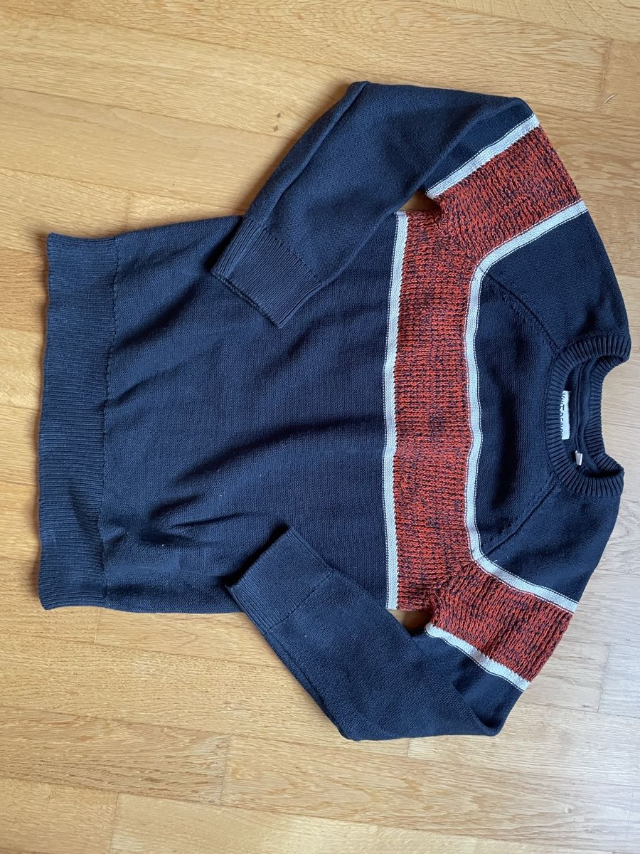 C&A Pullover & Sweatshirts: C&A Strickpullover Gr. 140, blau-rot-weiss – Gebraucht aus Bern von brup 1