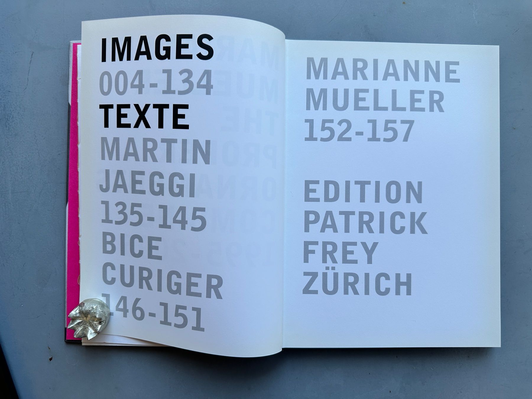 Libri: Marianne Mueller: The Proper Ornaments. – Usato da Zürich venduto da allp 3