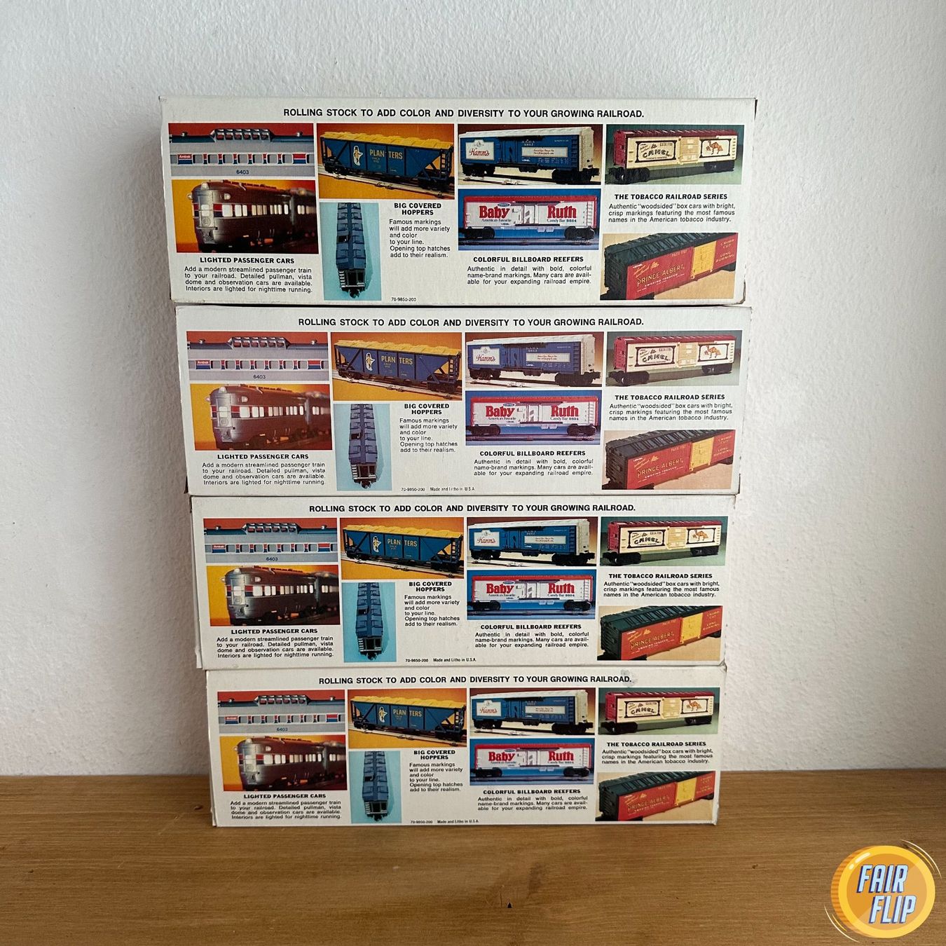 Lionel Modelleisenbahnen: Lionel 4er Set – Neu und originalverpackt aus Luzern von fairflip 1