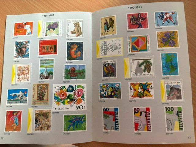 Alle Briefmarken: Collection de timbres Helvetia – Gebraucht aus Palézieux von MyriamEdward 6