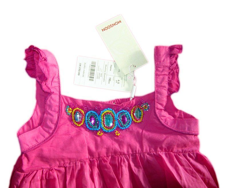 Vestiti & Gonne: Mädchen Sommerkleid Gr. 118 – Nuovo (secondo la descrizione) da Langenthal venduto da flowersNbirds 2