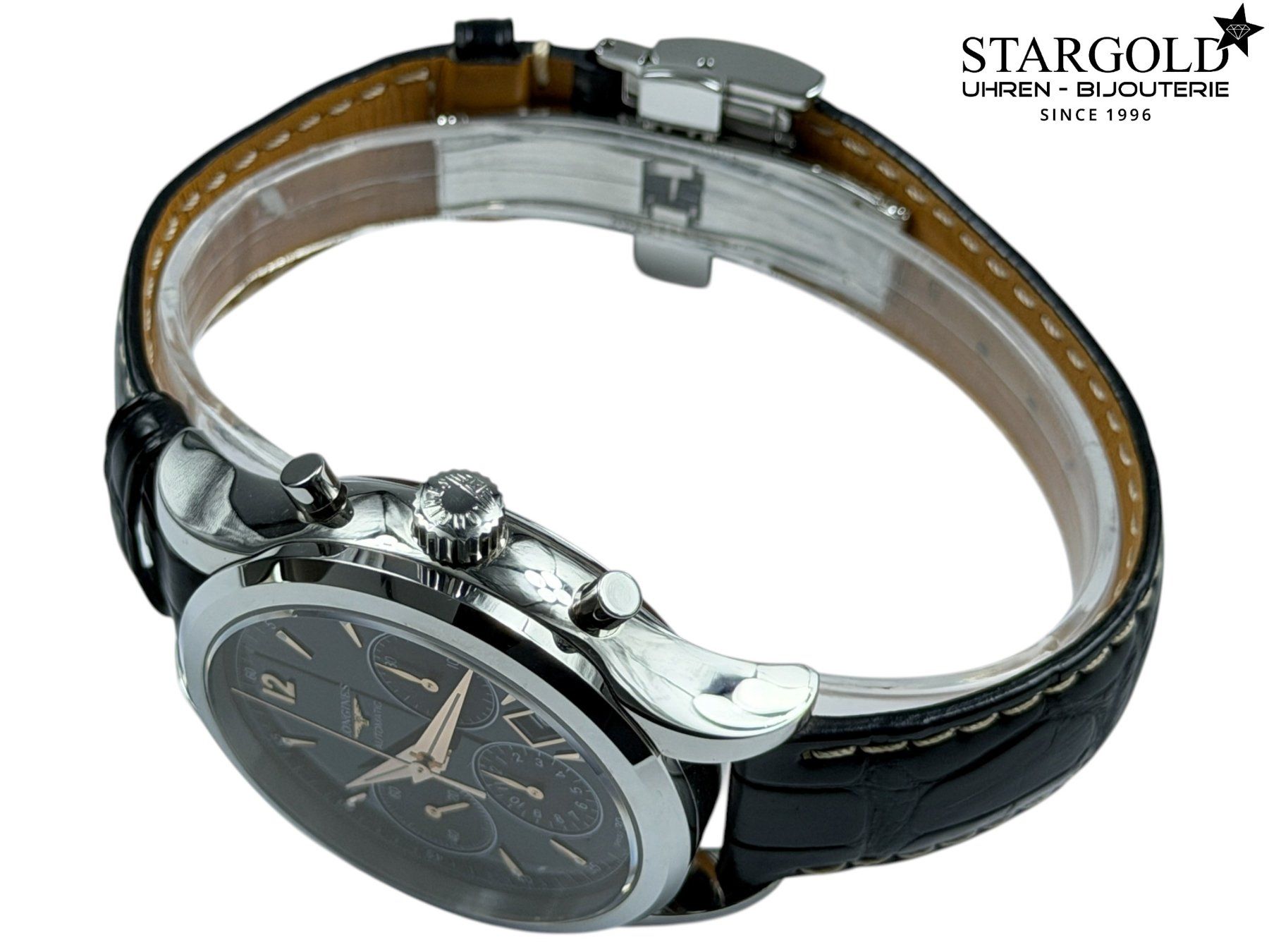Longines Orologi: Longines Column-Wheel Chronograph - L2.750.4.56.0 – Usato da Zürich venduto da Stargold-Uhren 5