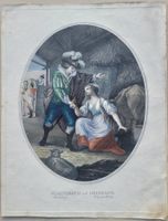 GEOFFREY CHAUCER Gualtherus & Griselda, Radierung von 1785