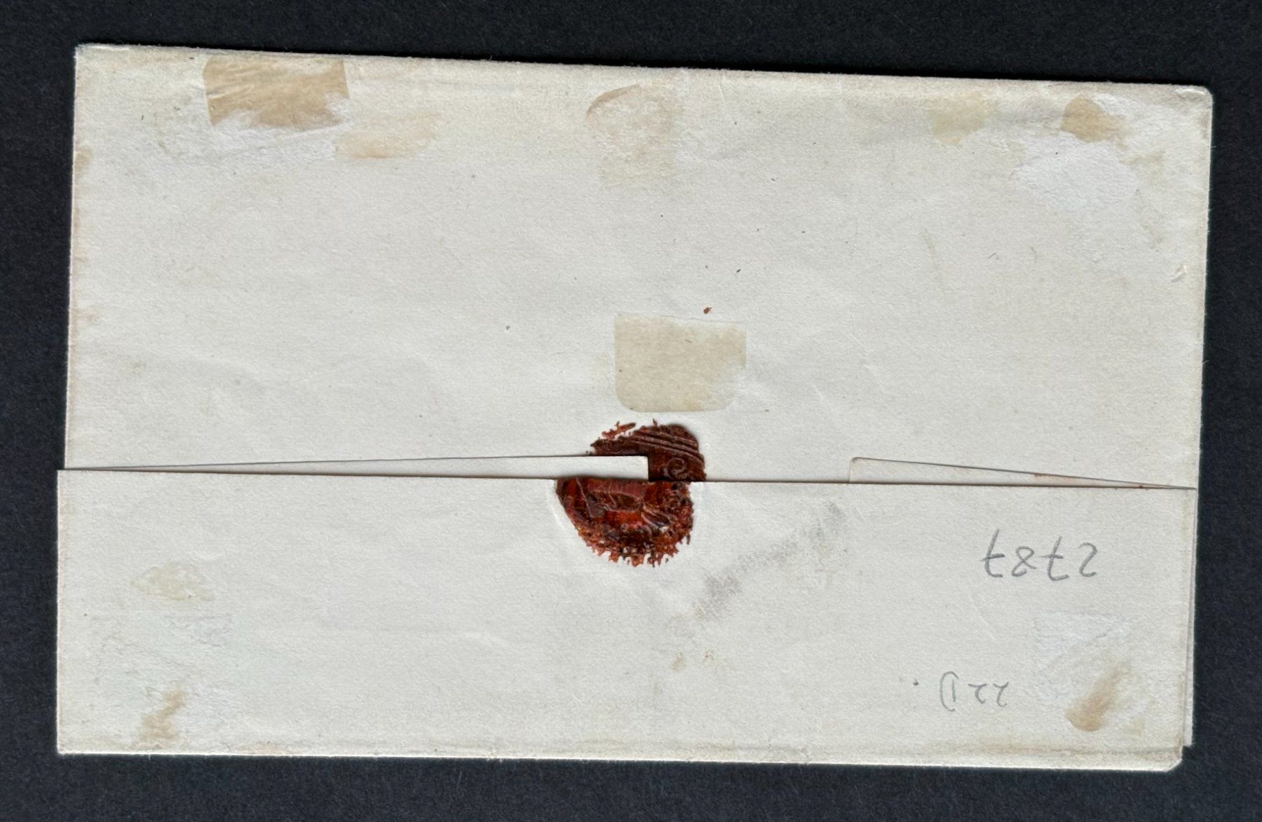 Alle Briefmarken: FALTBRIEF STRUBEL 1855 MIT SIEGEL – Gebraucht aus Ostermundigen von Heavenmaus75 1