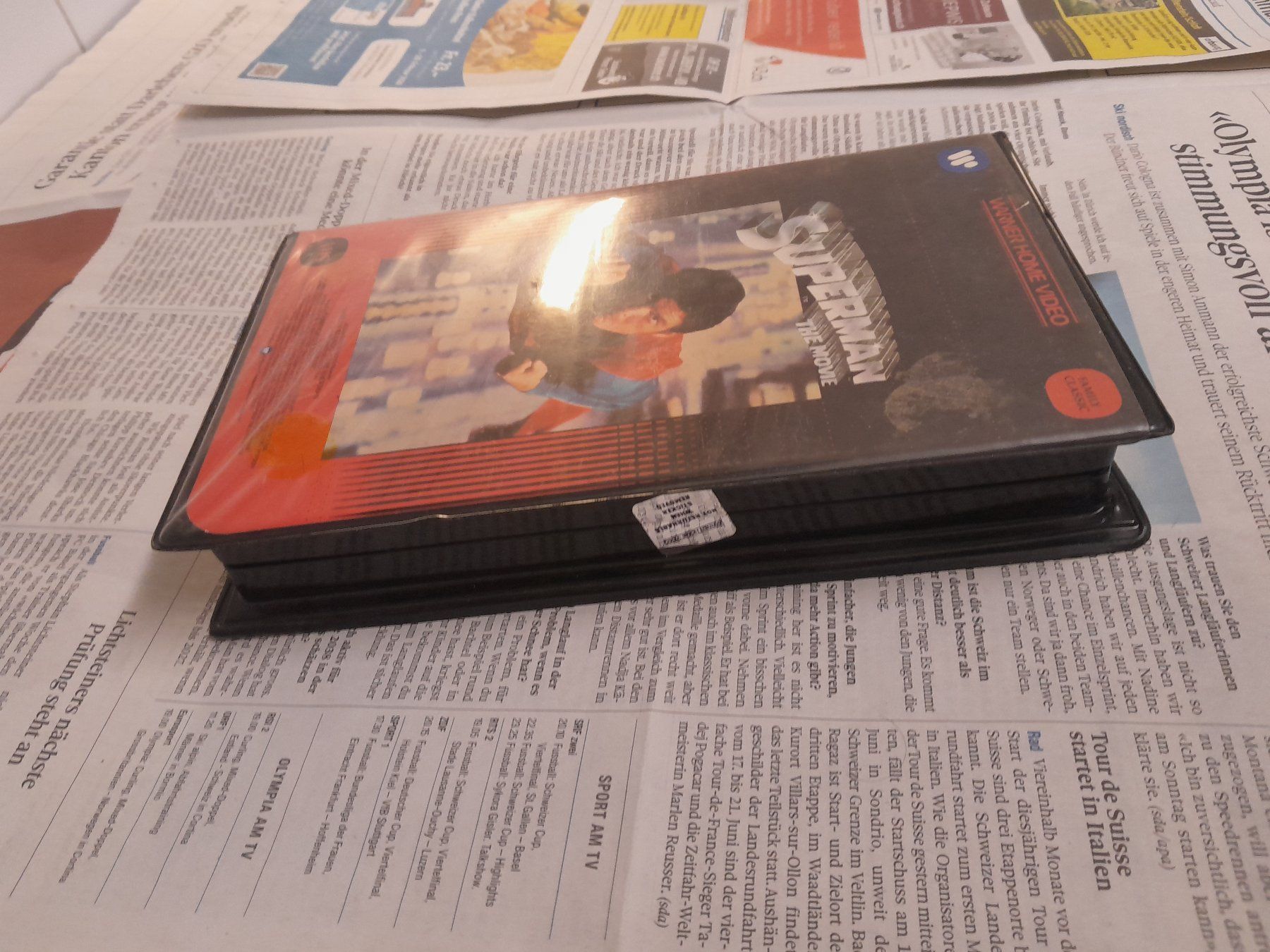 Tutti i VHS: Superman 1 VHS – Usato da Rüti ZH venduto da Alemanni 8