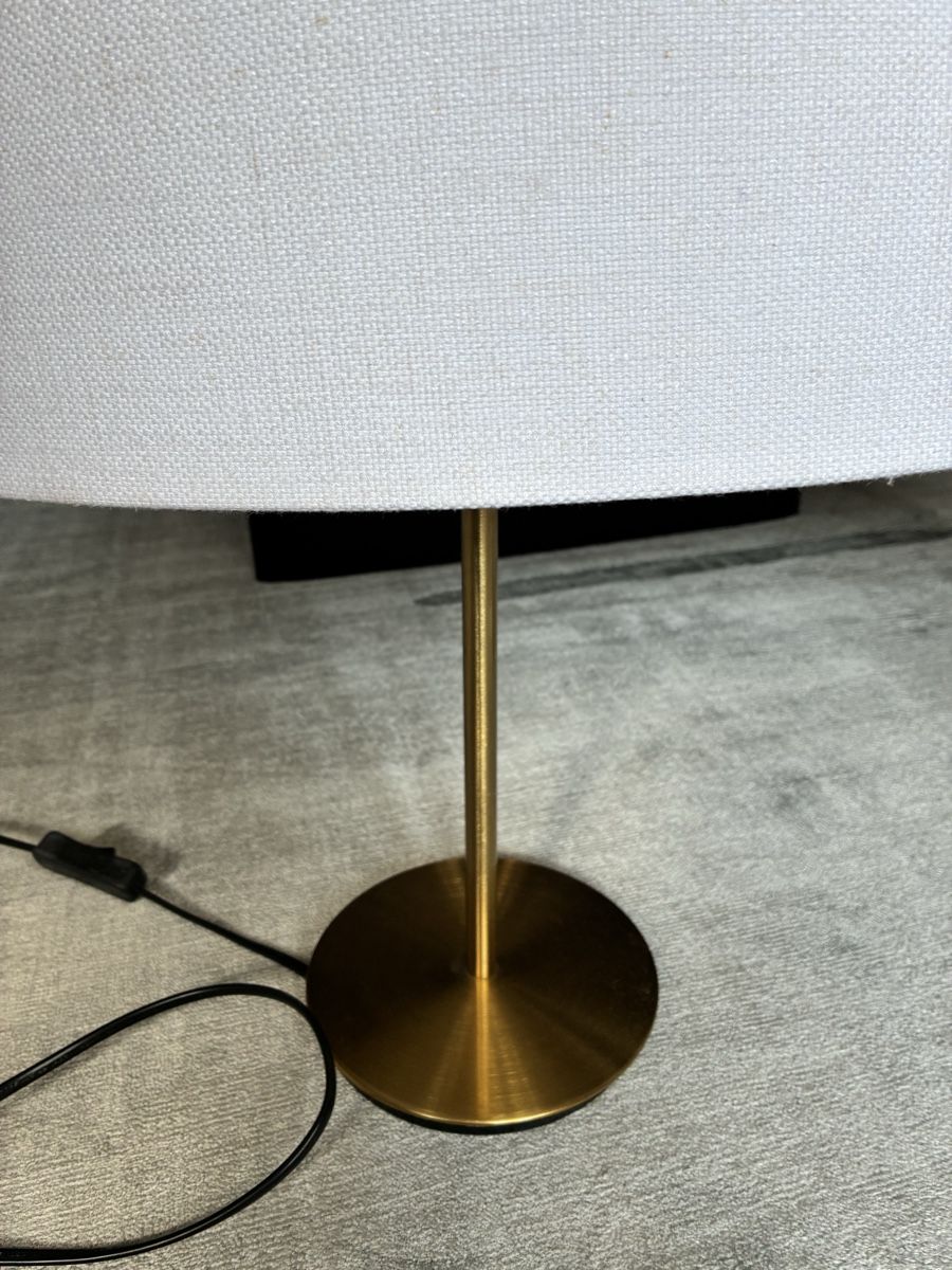 Lampade: 2 Table lamps with oval lamp shades – Usato da Zürich venduto da BobJones 3