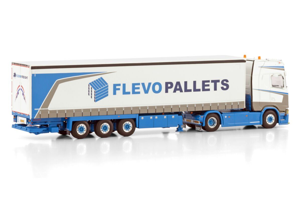 WSI Models Kit di modellismo & Modellini statici: WSI 01-4148 Scania Flevopalets – Nuovo (secondo la descrizione) da Dagmersellen venduto da FBM-Bacheli 1