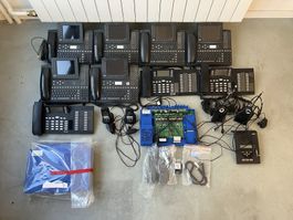 Téléphones Habimat X2, Elmeg + téléphones sans fil Gigaset