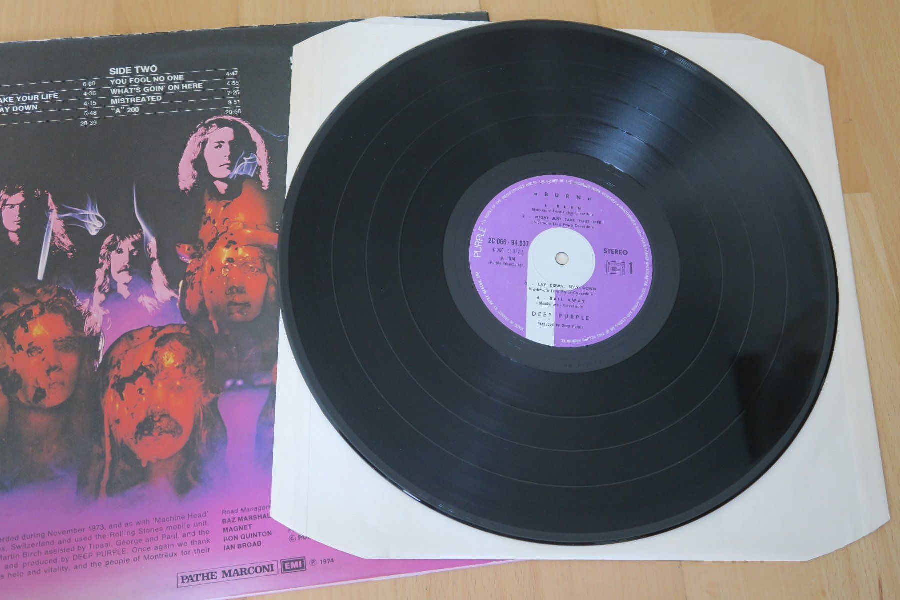 Dischi in vinile: Deep Purple – Burn – Usato da Thun venduto da Karibu70 2