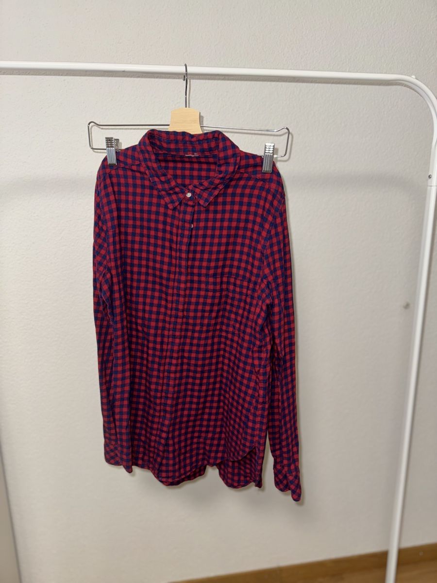 H&M Camicette: Kariertes Hemd Gr. 40 rot/blau – Nuovo (secondo la descrizione) da Ebikon venduto da jov_w5ww