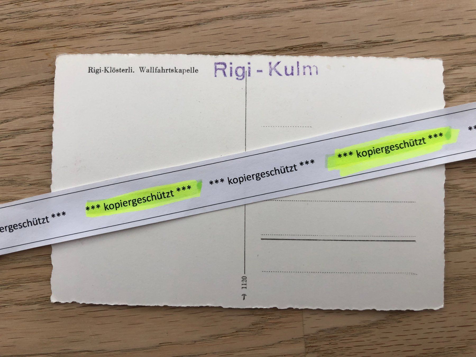 Ansichtskarten: Rigi Kulm Klösterli Wallfahrtskapelle – Neu (gemäss Beschreibung) aus Hefenhofen von Bierinder 1
