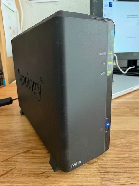 Synology Server: Synology DiskStation DS118 NAS-Server inkl. 2TB HDD & OVP – Usato da Andelfingen venduto da Cegi 4