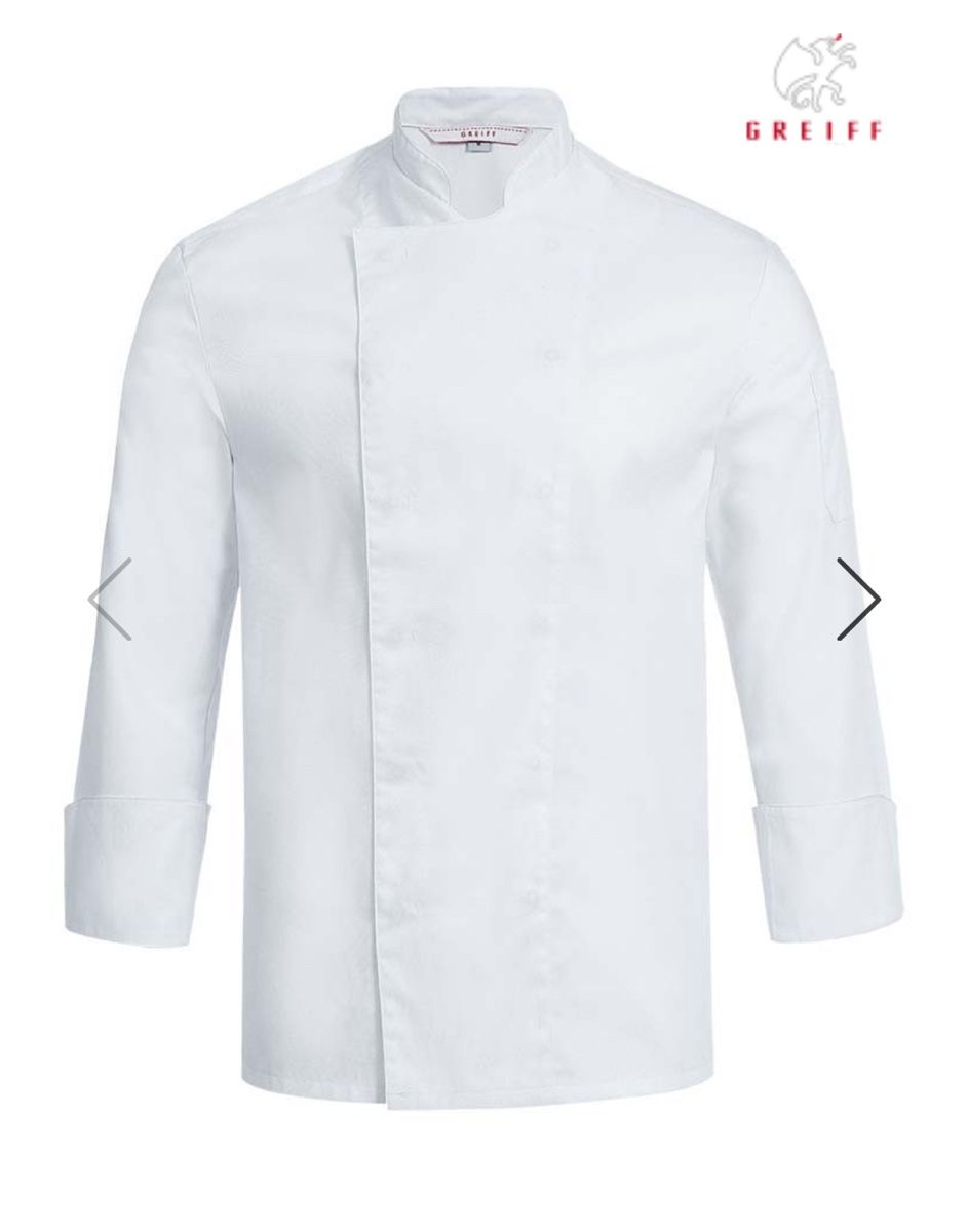 Vestes: Veste de cuisinier Greiff, Taille S – Neuf avec emballage d'origine à Crissier par AtelierDeuxSantos