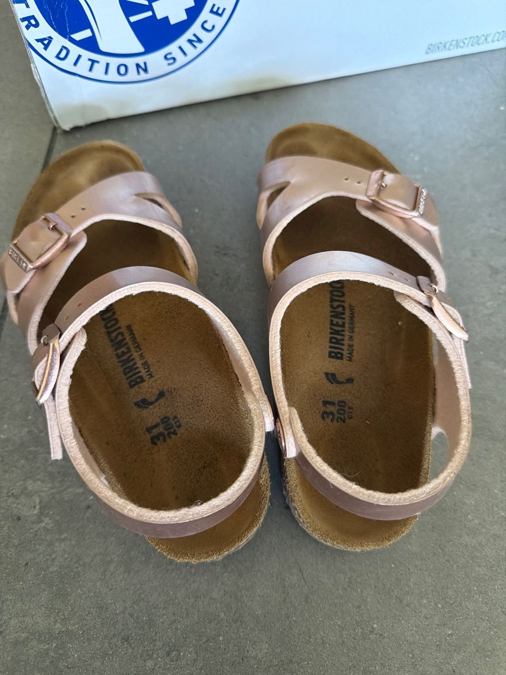 Birkenstock Schuhe für Mädchen: Birkenstock Rio Kids – Gebraucht aus Steffisburg von elle013 2