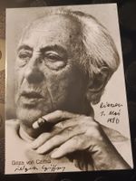 Géza von Cziffra - signierte Autogrammkarte 80er Jahre