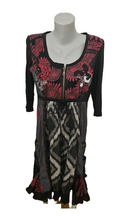 Desigual Vestiti: Desigual - elegantes Kleid Gr. 38 (40) – Usato da Füllinsdorf venduto da Sunnebliemli7 1
