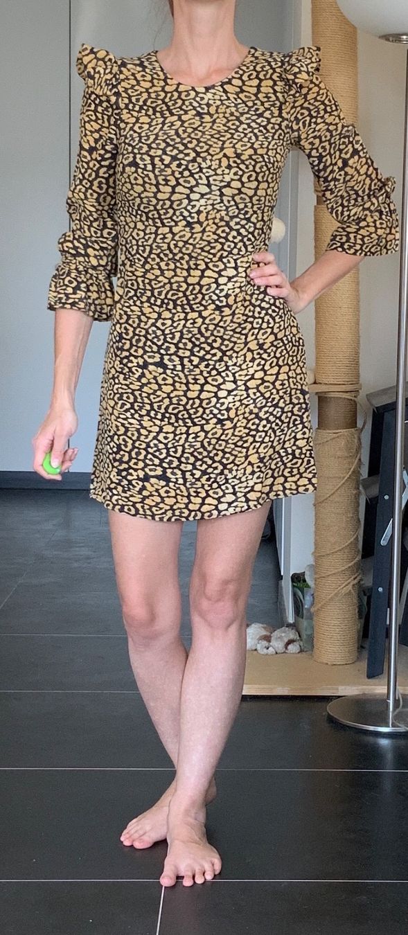 Zara Kleider: Superbe robe Zara imprimé léopard taille XS comme neuve – Neu (gemäss Beschreibung) aus Coppet von Vanessamode 9