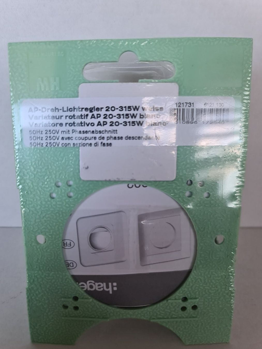 Schalter: AP-Dreh-Lichtregler 20-315W – Neu und originalverpackt aus Uerkheim von Justi.y 2