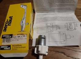 Aeronaut Race 300, 6V E-Motor mit Getriebe, neuwertig!