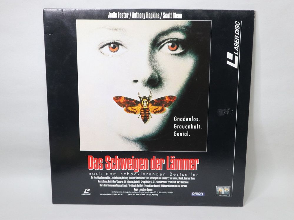 Laser Disc Das Schweigen der Lämmer Laserdisc Kaufen auf Ricardo