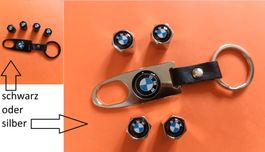 4x BMW Ventilkappen Ventildeckel + Anhänger nach Wahl