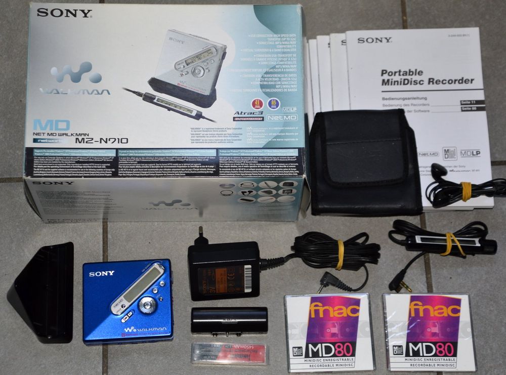 MiniDisc Sony MZN710 Recorder USB Kaufen auf Ricardo