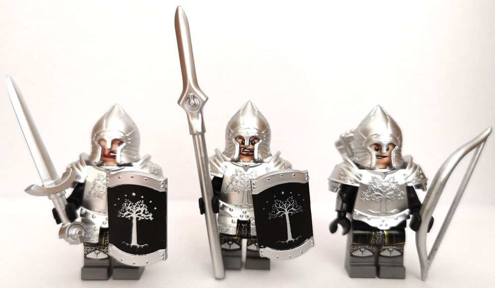 Klemmbausteine Minifigur Herr der Ringe Ritter Minas Tirith Acheter sur Ricardo
