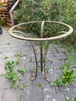 Vintage Tischbeine Metall, Ø 62cm