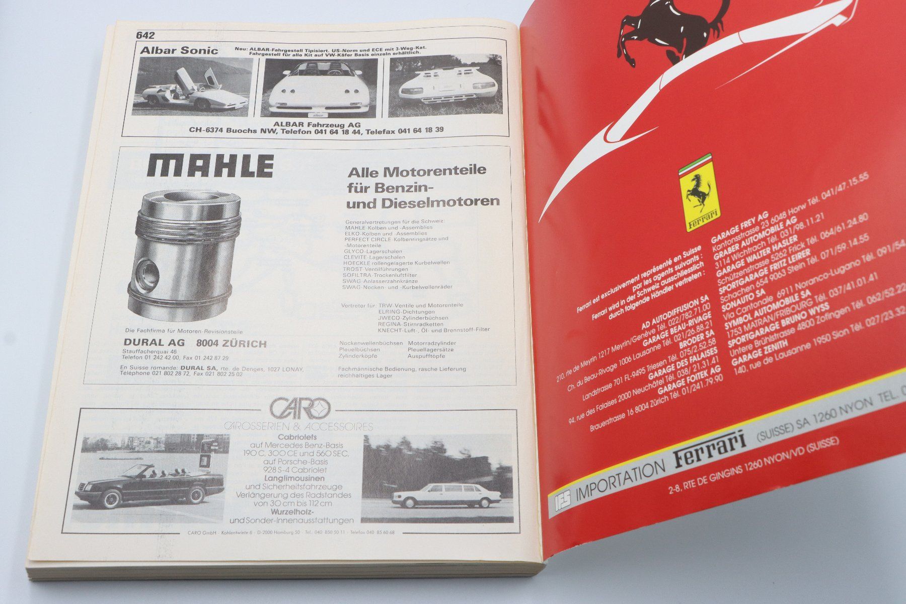Riviste & Magazine: Automobil Revue Katalog 1991 – Usato da Bühl b.Aarberg venduto da Collectorpassions 8