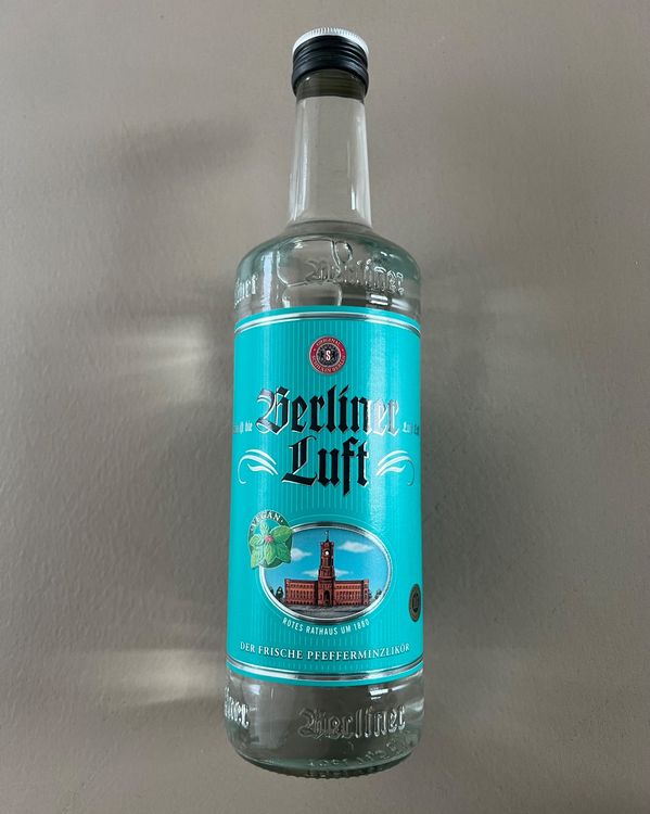 neue Flasche Berliner Luft Pfefferminzlikör 70cl | Kaufen auf Ricardo